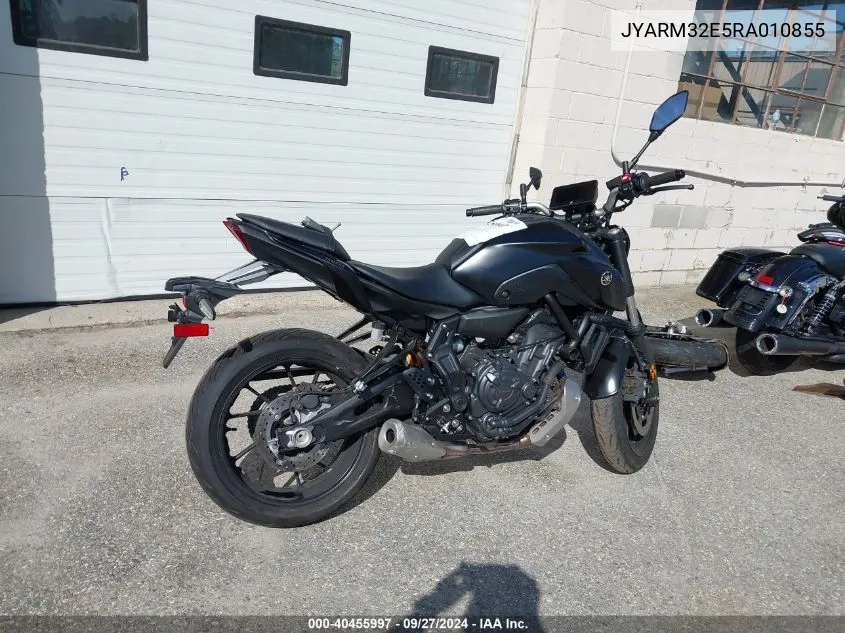 JYARM32E5RA010855 2024 Yamaha Mt07