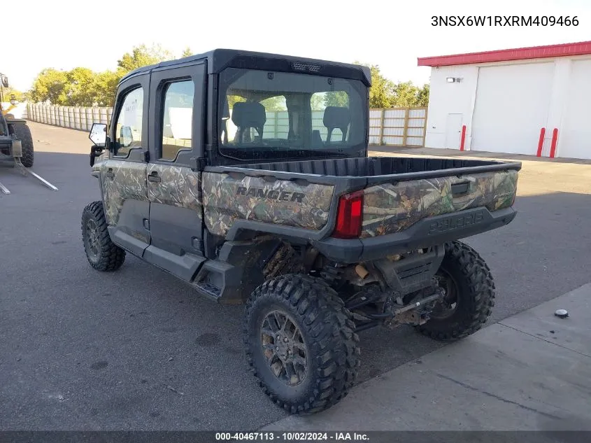 2024 Polaris Ranger Crew Xd 1500 Northstar Edition Ultimate VIN: 3NSX6W1RXRM409466 Lot: 40467113