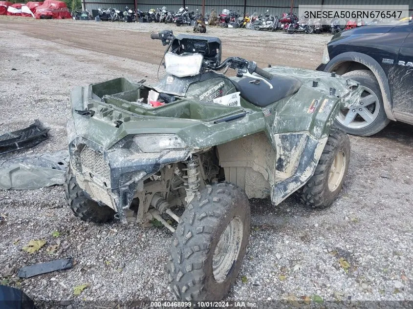 2024 Polaris Sportsman 450 VIN: 3NESEA506RN676547 Lot: 40468099