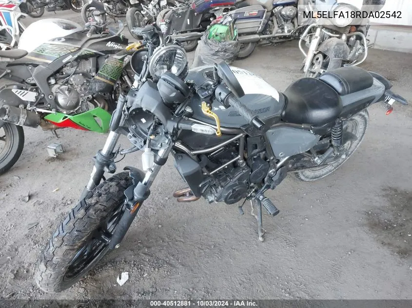 2024 Kawasaki El450 A VIN: ML5ELFA18RDA02542 Lot: 40512881