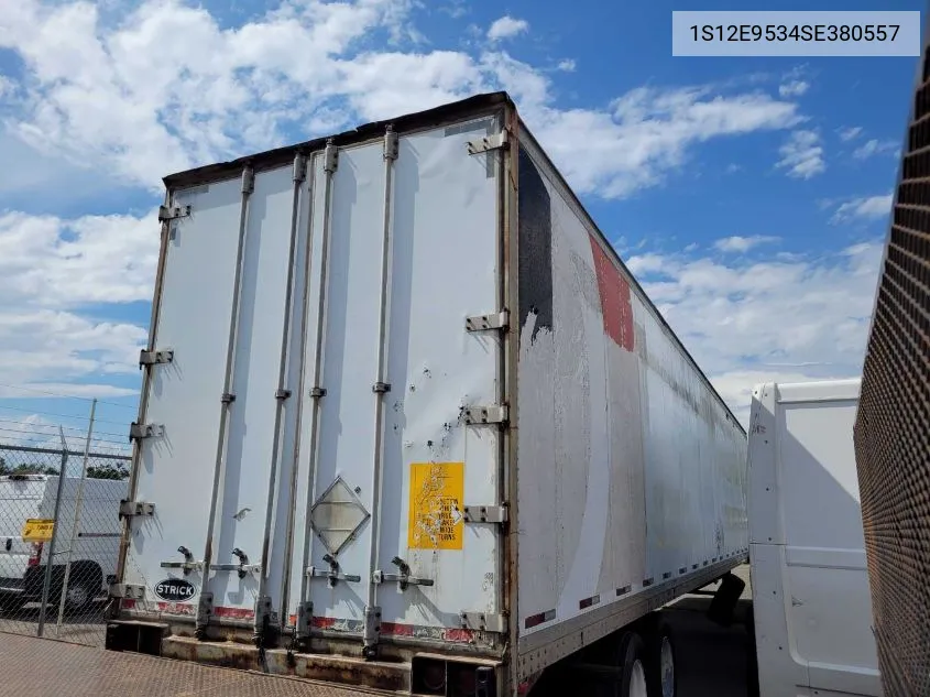 2025 Strick Trailers Trailer VIN: 1S12E9534SE380557 Lot: 40548271