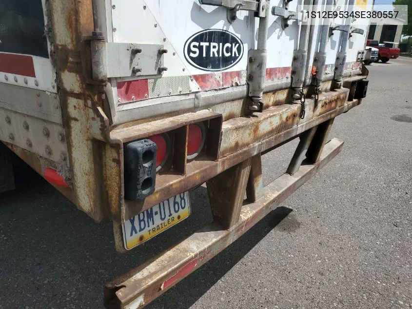 2025 Strick Trailers Trailer VIN: 1S12E9534SE380557 Lot: 40548271