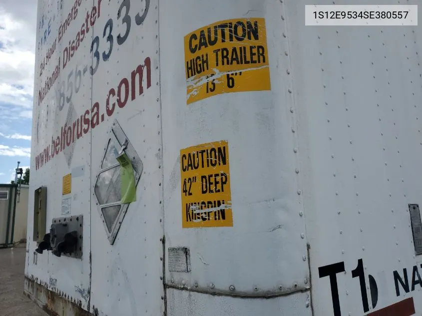 2025 Strick Trailers Trailer VIN: 1S12E9534SE380557 Lot: 40548271