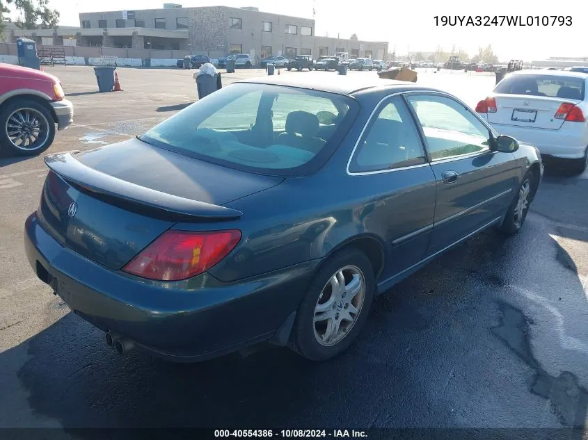 19UYA3247WL010793 1998 Acura 2.3Cl