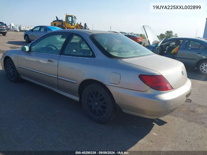 1999 Acura Cl 3.0 VIN: 19UYA225XXL002899 Lot: 40290339