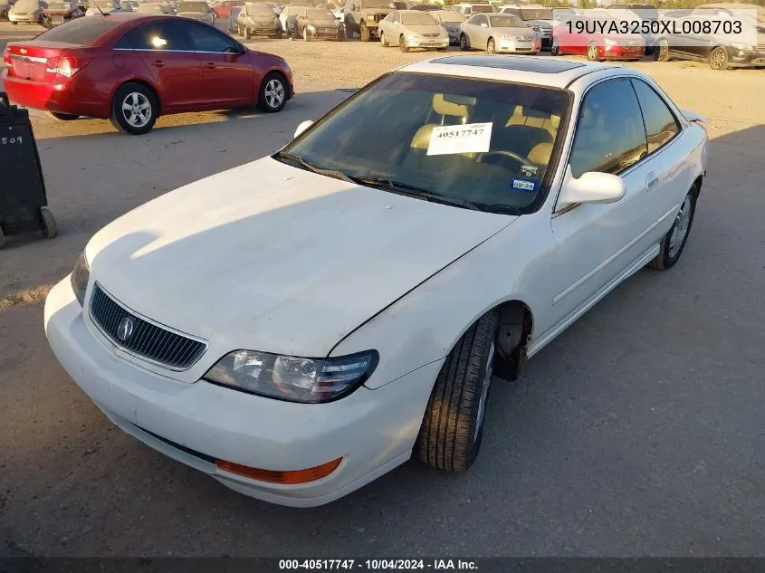 1999 Acura Cl 2.3 VIN: 19UYA3250XL008703 Lot: 40517747