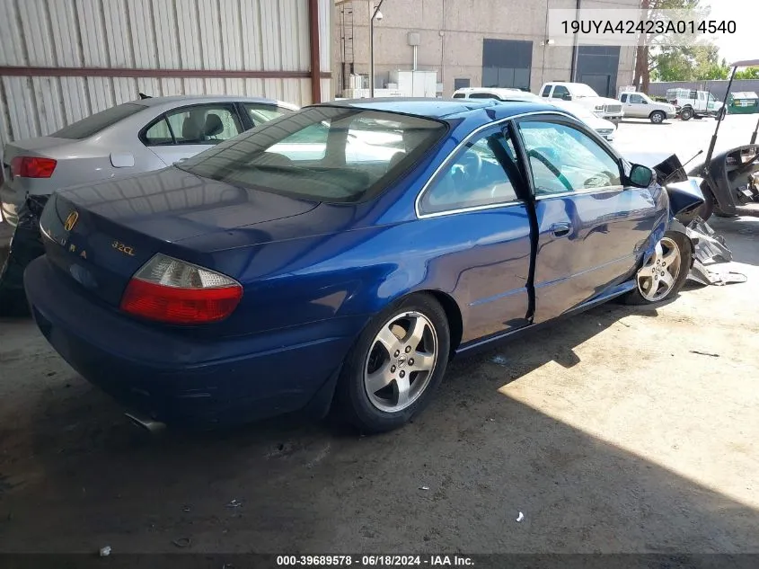 19UYA42423A014540 2003 Acura Cl 3.2