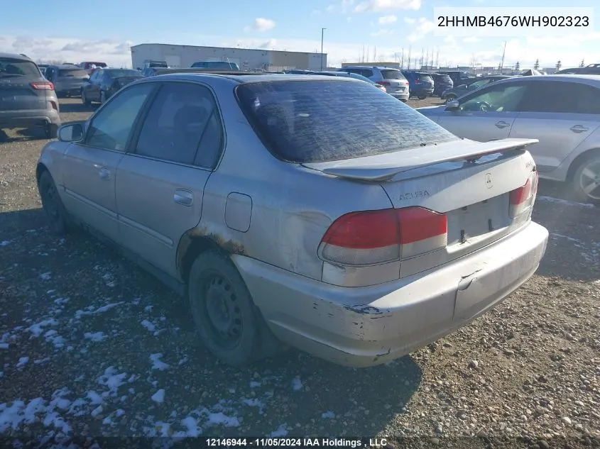 1998 Acura El VIN: 2HHMB4676WH902323 Lot: 12146944