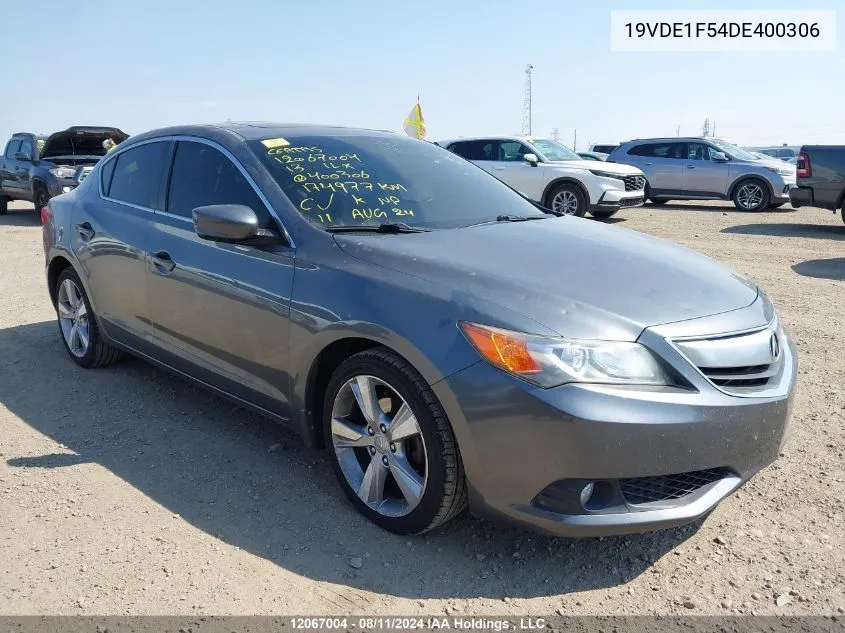 2013 Acura Ilx VIN: 19VDE1F54DE400306 Lot: 12067004