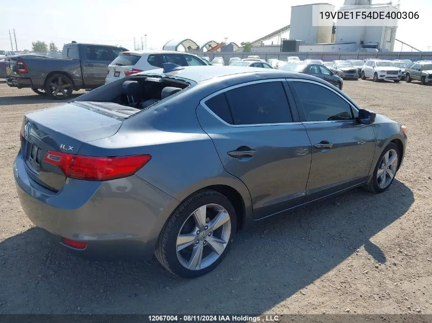 2013 Acura Ilx VIN: 19VDE1F54DE400306 Lot: 12067004