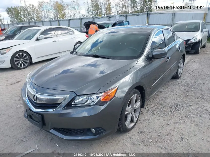 2013 Acura Ilx VIN: 19VDE1F53DE400992 Lot: 12110310