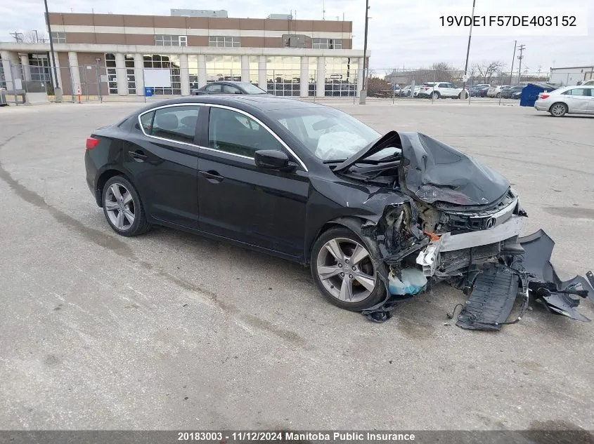 2013 Acura Ilx VIN: 19VDE1F57DE403152 Lot: 20183003