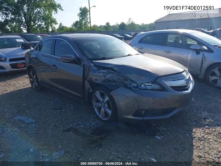 2013 Acura Ilx 2.0L VIN: 19VDE1F74DE012591 Lot: 39590705