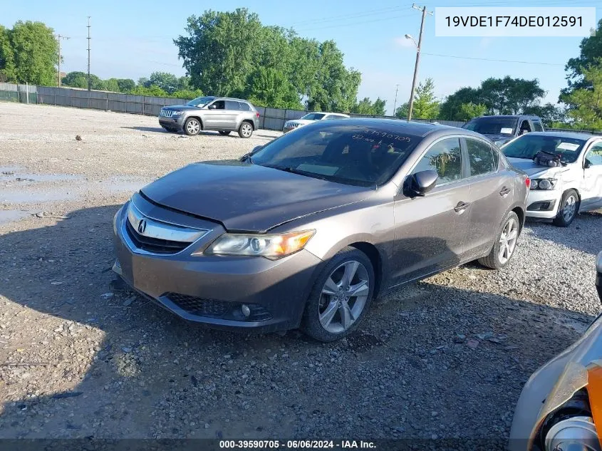 2013 Acura Ilx 2.0L VIN: 19VDE1F74DE012591 Lot: 39590705