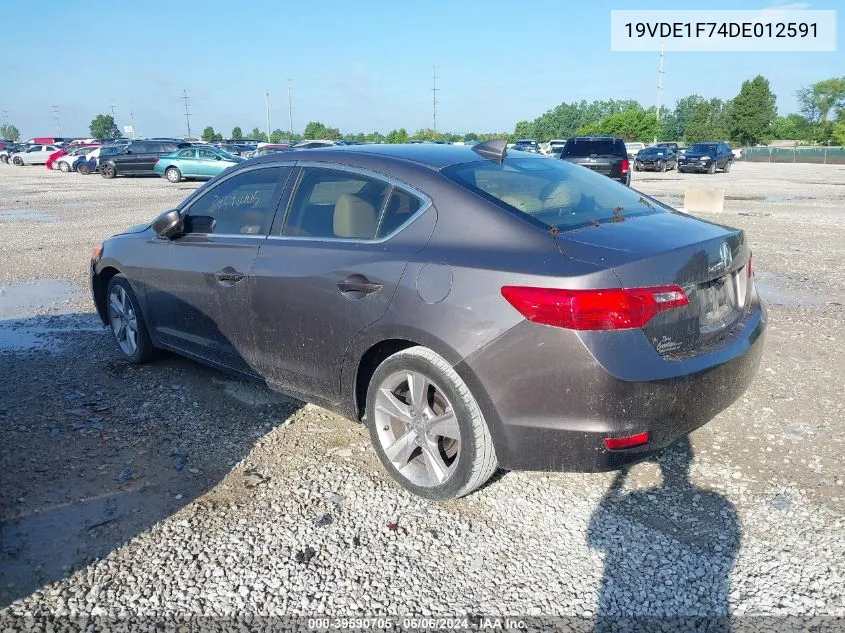 2013 Acura Ilx 2.0L VIN: 19VDE1F74DE012591 Lot: 39590705