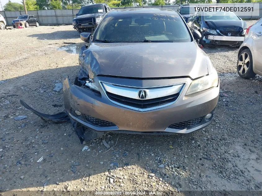 2013 Acura Ilx 2.0L VIN: 19VDE1F74DE012591 Lot: 39590705