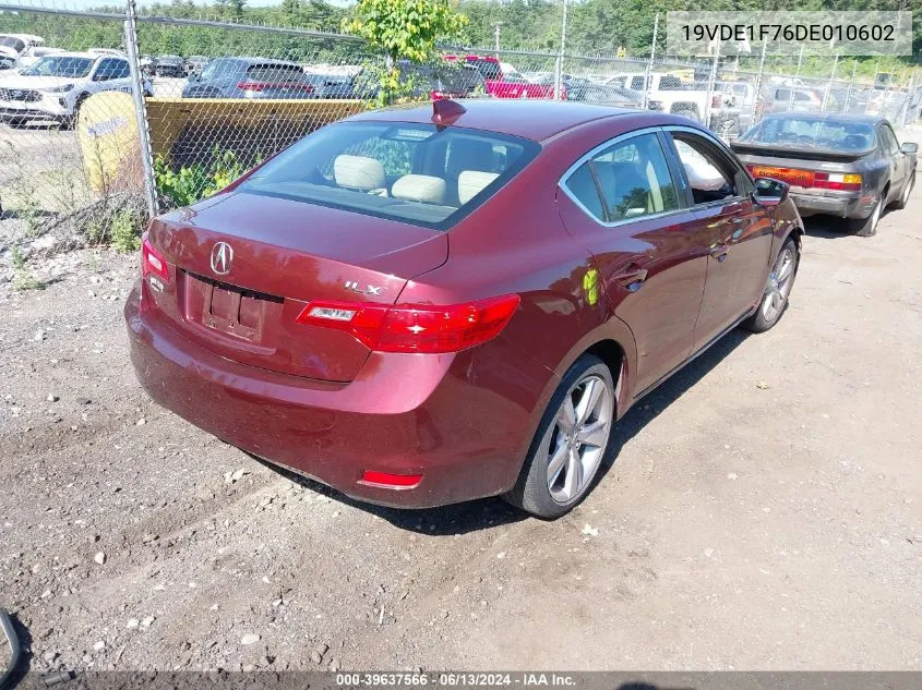 19VDE1F76DE010602 2013 Acura Ilx 2.0L