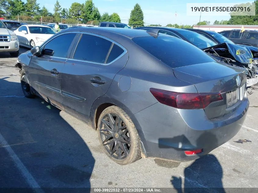 2013 Acura Ilx 2.0L VIN: 19VDE1F55DE007916 Lot: 39922532