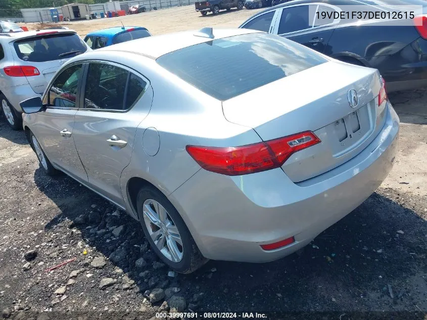 2013 Acura Ilx 2.0L VIN: 19VDE1F37DE012615 Lot: 39997691