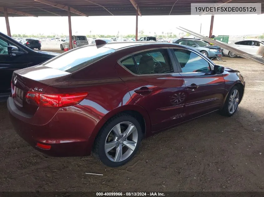 2013 Acura Ilx 2.0L VIN: 19VDE1F5XDE005126 Lot: 40099966