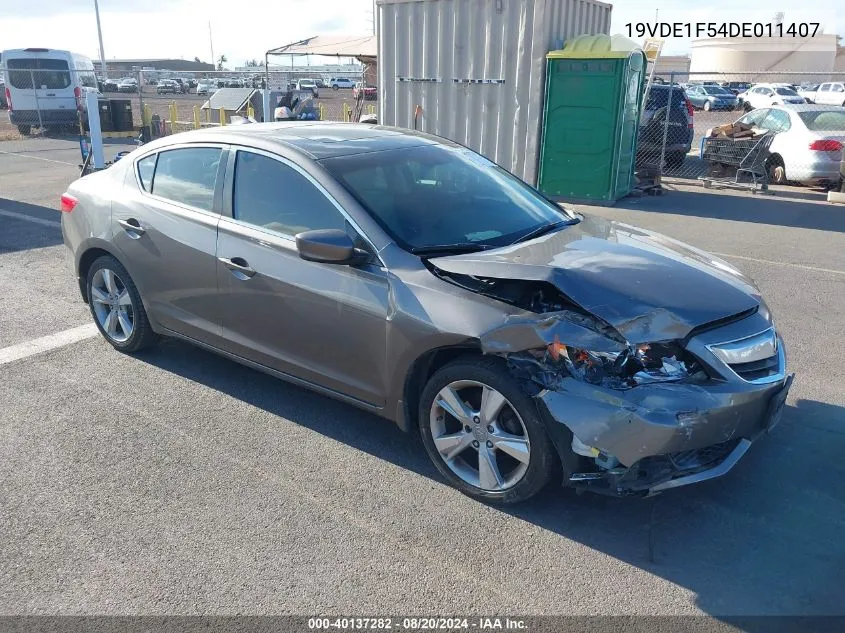 2013 Acura Ilx 20 Premium VIN: 19VDE1F54DE011407 Lot: 40137282