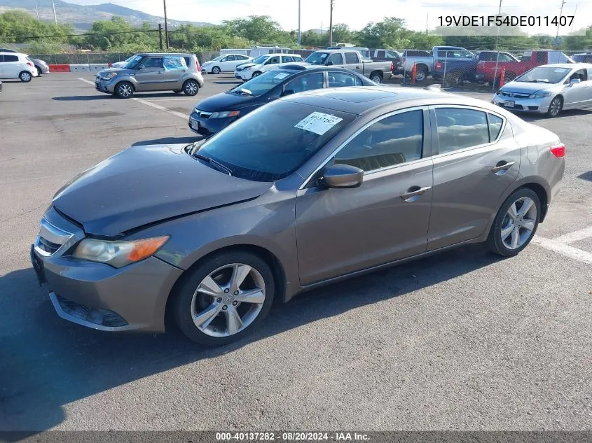 2013 Acura Ilx 20 Premium VIN: 19VDE1F54DE011407 Lot: 40137282