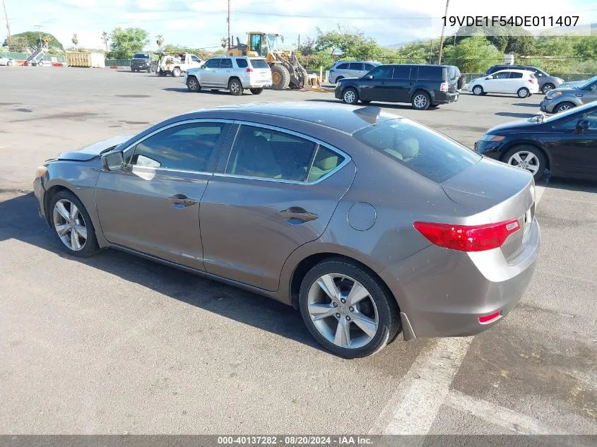 2013 Acura Ilx 20 Premium VIN: 19VDE1F54DE011407 Lot: 40137282