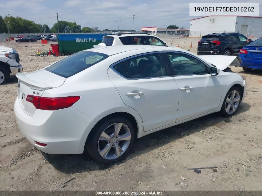 2013 Acura Ilx 2.0L VIN: 19VDE1F75DE016262 Lot: 40168388