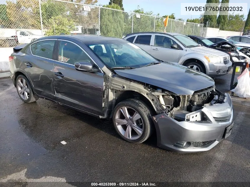 2013 Acura Ilx Tech 2.0L VIN: 19VDE1F76DE002032 Lot: 40253989