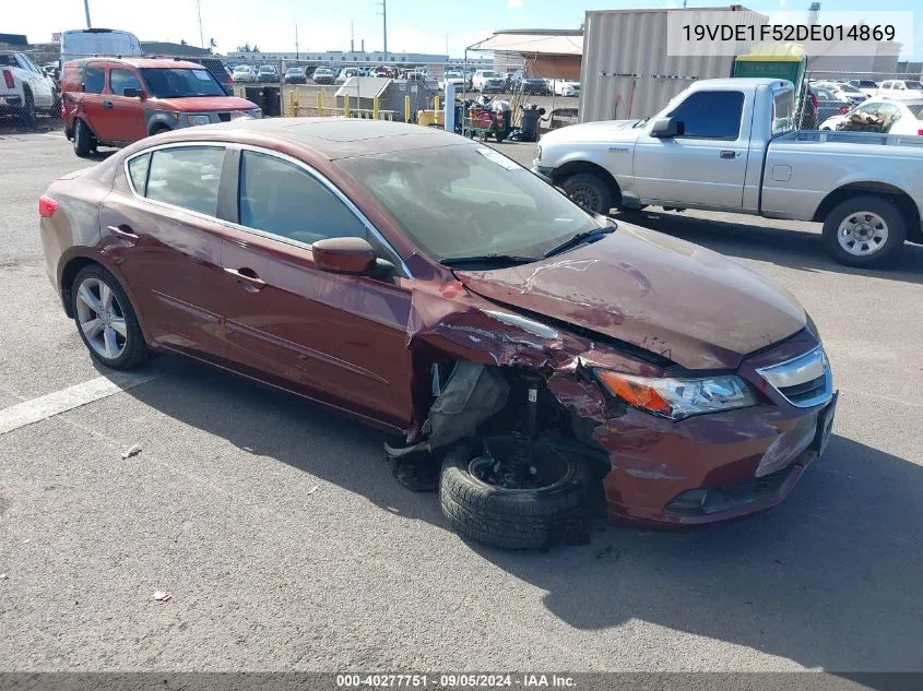 2013 Acura Ilx 2.0L VIN: 19VDE1F52DE014869 Lot: 40277751