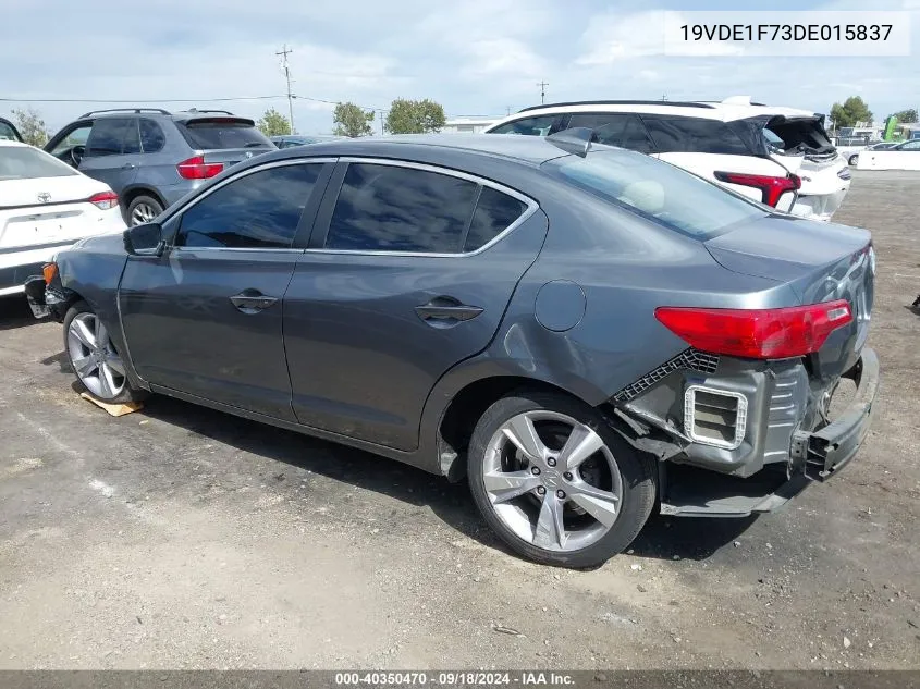 2013 Acura Ilx 2.0L VIN: 19VDE1F73DE015837 Lot: 40350470