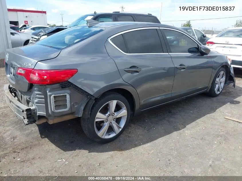 2013 Acura Ilx 2.0L VIN: 19VDE1F73DE015837 Lot: 40350470