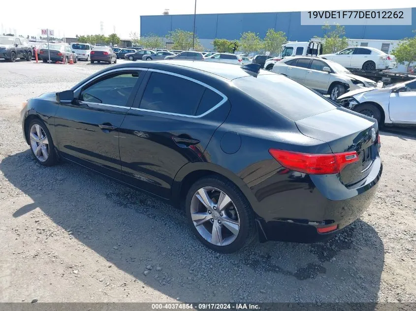 2013 Acura Ilx 2.0L VIN: 19VDE1F77DE012262 Lot: 40374854