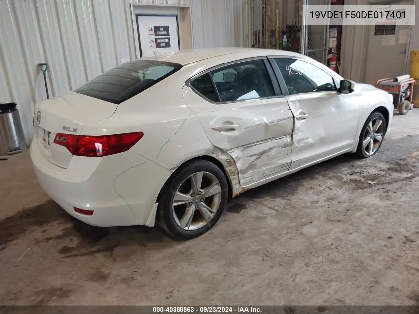 2013 Acura Ilx 2.0L VIN: 19VDE1F50DE017401 Lot: 40388863