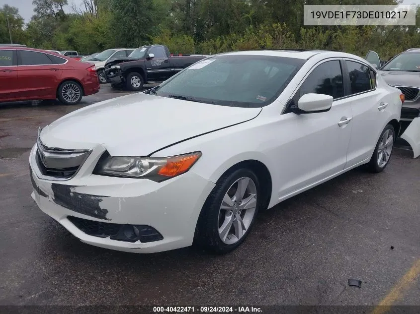 2013 Acura Ilx 2.0L VIN: 19VDE1F73DE010217 Lot: 40422471