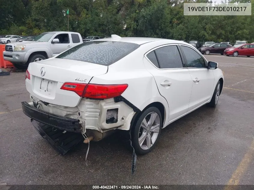 2013 Acura Ilx 2.0L VIN: 19VDE1F73DE010217 Lot: 40422471