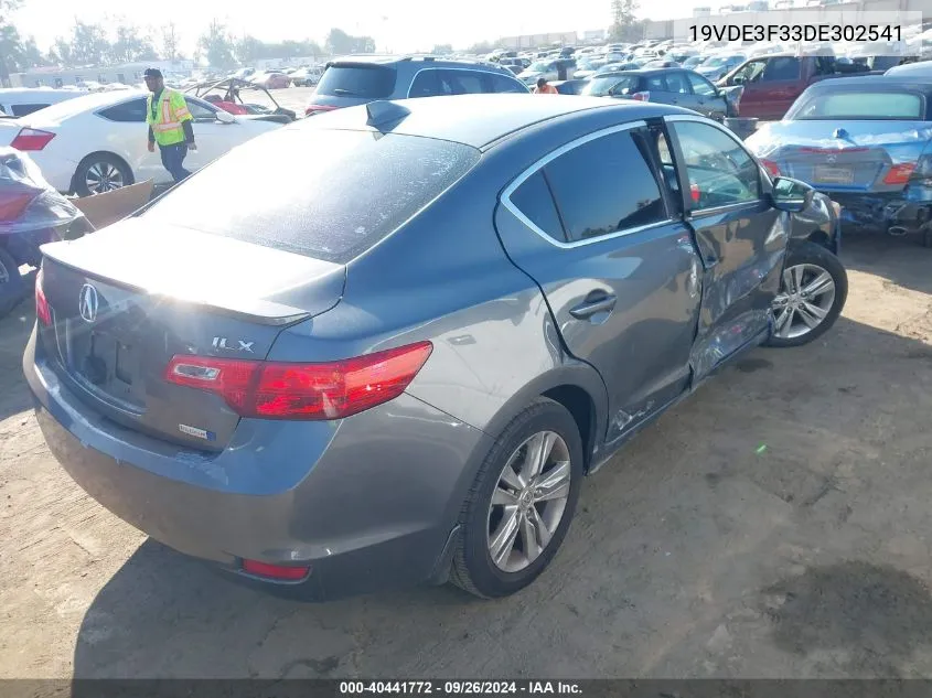 2013 Acura Ilx Hybrid 1.5L VIN: 19VDE3F33DE302541 Lot: 40441772