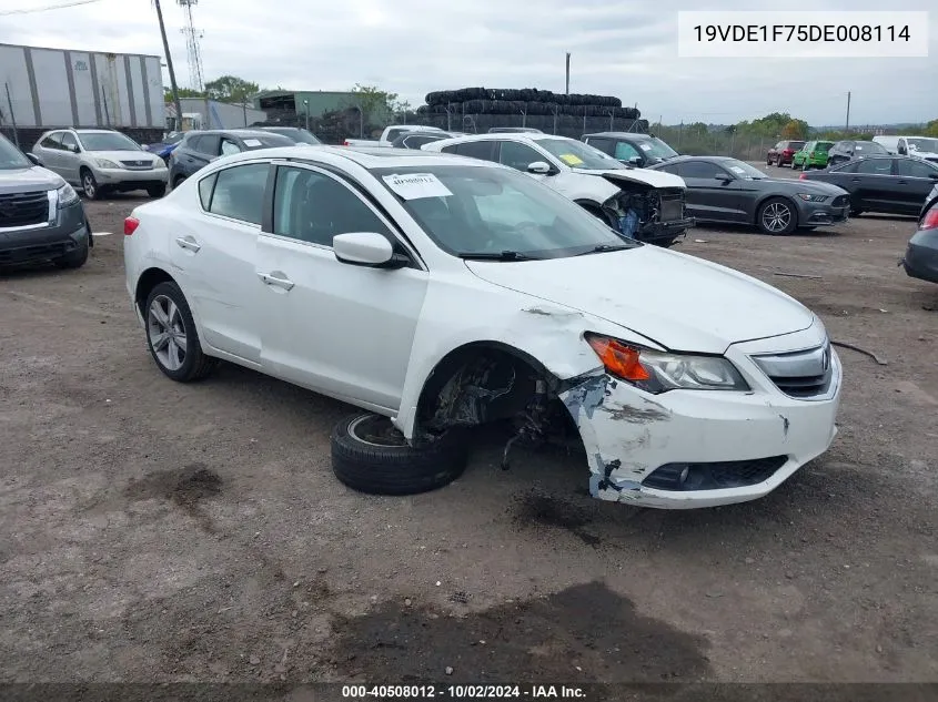 2013 Acura Ilx 2.0L VIN: 19VDE1F75DE008114 Lot: 40508012