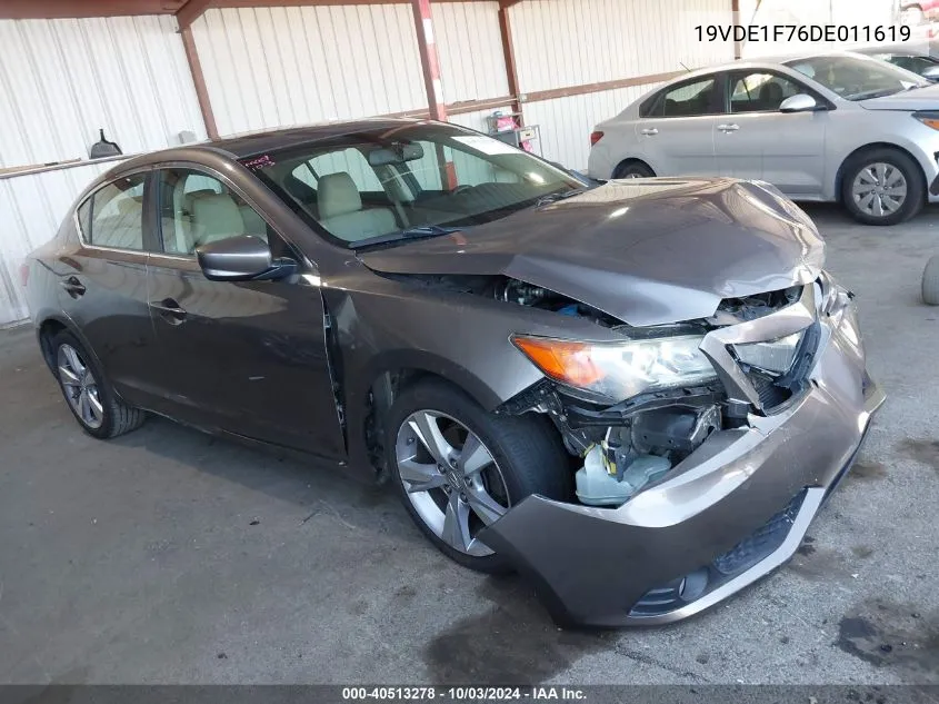 2013 Acura Ilx 2.0L VIN: 19VDE1F76DE011619 Lot: 40513278