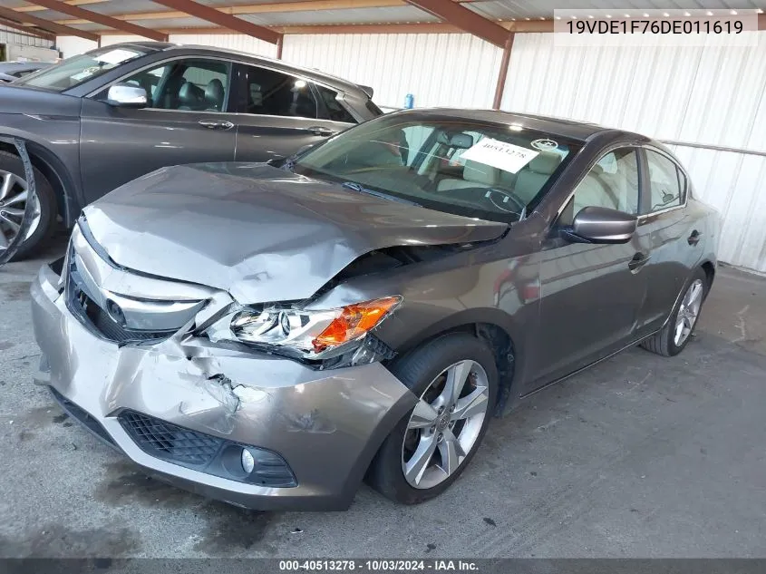 19VDE1F76DE011619 2013 Acura Ilx 2.0L