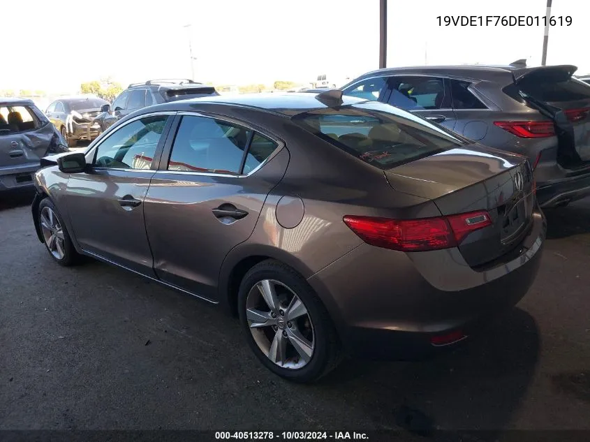 19VDE1F76DE011619 2013 Acura Ilx 2.0L