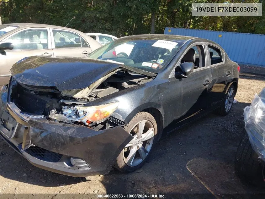 2013 Acura Ilx 2.0L VIN: 19VDE1F7XDE003099 Lot: 40522553