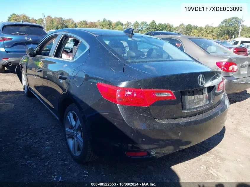 2013 Acura Ilx 2.0L VIN: 19VDE1F7XDE003099 Lot: 40522553