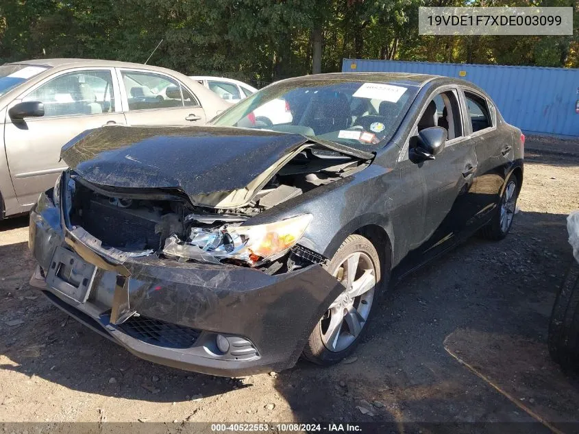 2013 Acura Ilx 2.0L VIN: 19VDE1F7XDE003099 Lot: 40522553