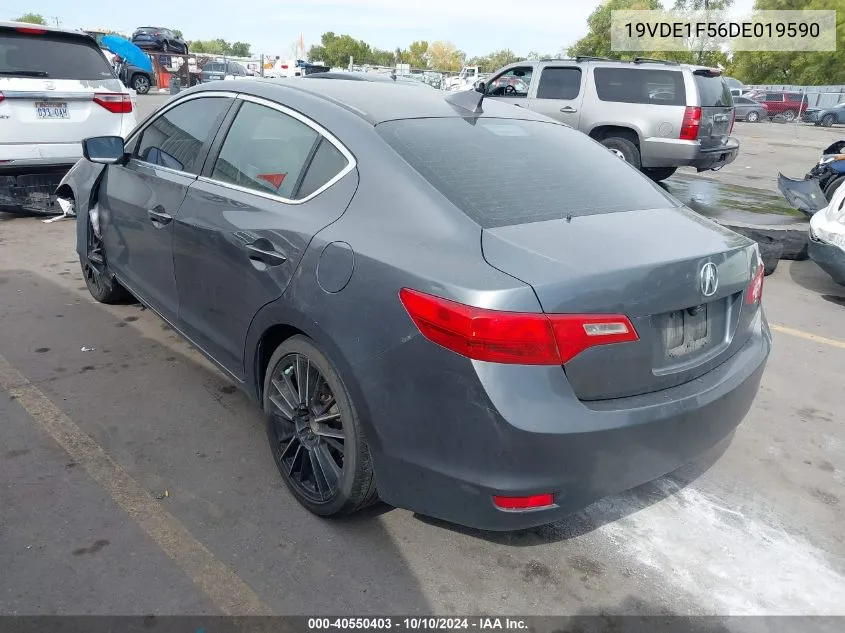 2013 Acura Ilx 2.0L VIN: 19VDE1F56DE019590 Lot: 40550403