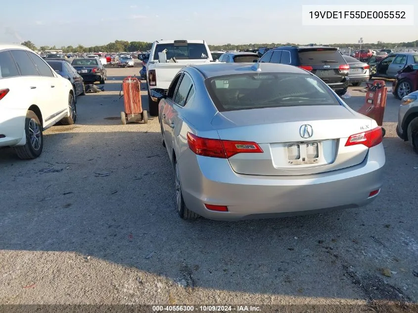 2013 Acura Ilx 2.0L VIN: 19VDE1F55DE005552 Lot: 40556300