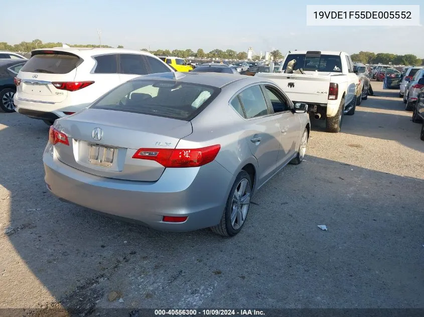 2013 Acura Ilx 2.0L VIN: 19VDE1F55DE005552 Lot: 40556300