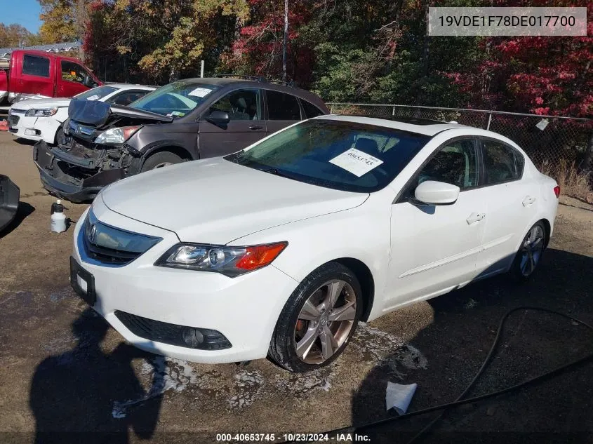 2013 Acura Ilx 2.0L VIN: 19VDE1F78DE017700 Lot: 40653745