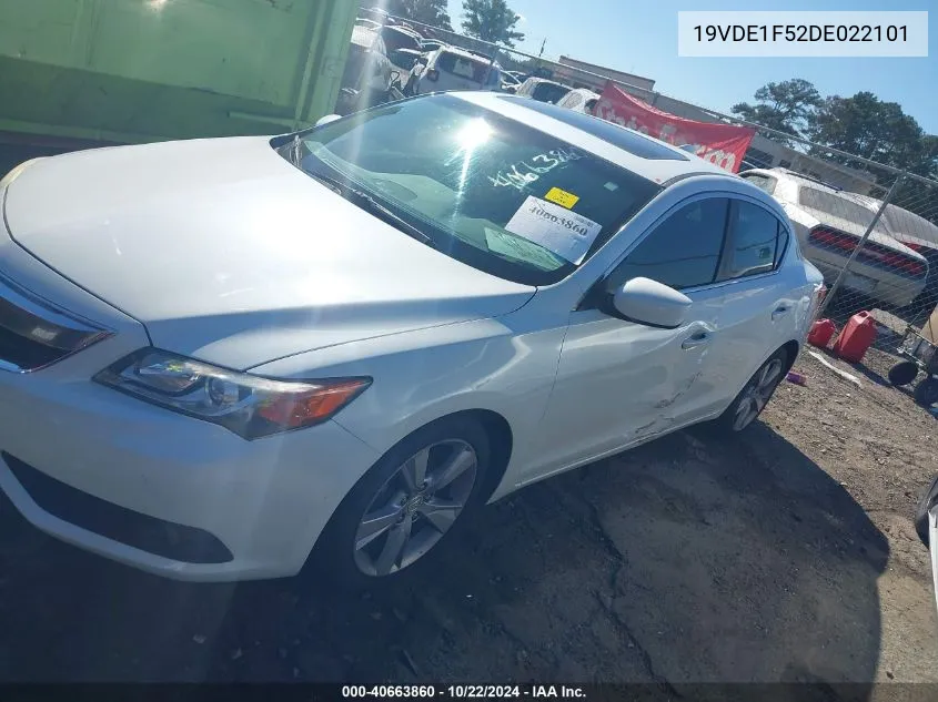 2013 Acura Ilx 2.0L VIN: 19VDE1F52DE022101 Lot: 40663860