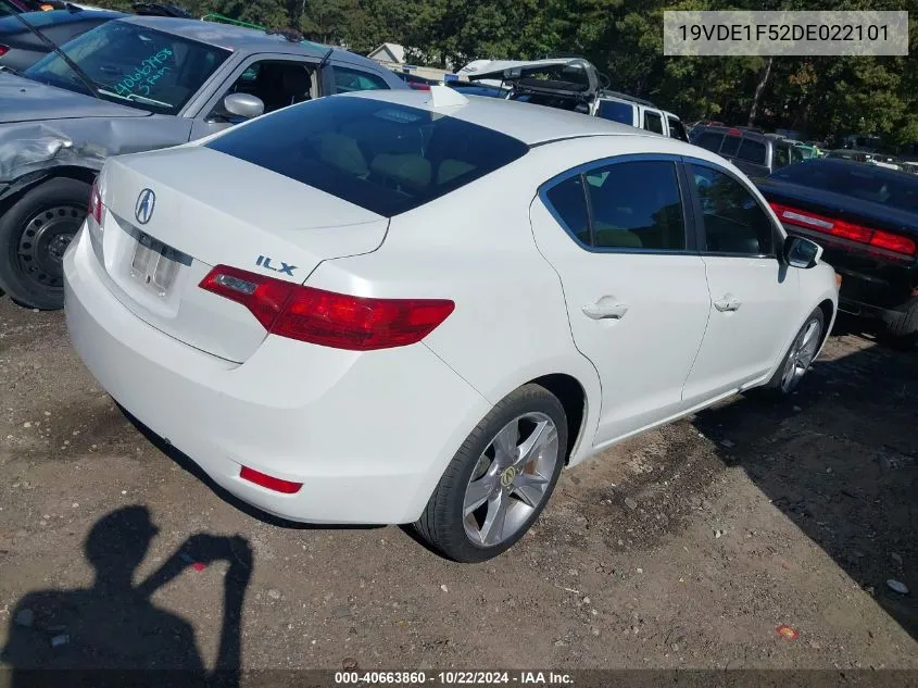 2013 Acura Ilx 2.0L VIN: 19VDE1F52DE022101 Lot: 40663860